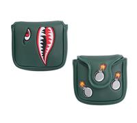 SHABIER Funda para Palo de Golf Verde Oscuro con diseño de tiburón Tigre para mazo de Golf Grande