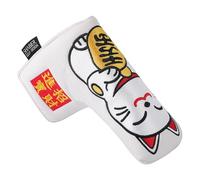 SHABIER Funda para putter de golf Maneki-neko Lucky Cat cubierta para cabeza de putter de golf Blade Golf