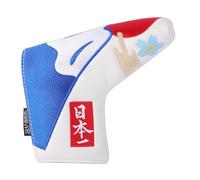 SHABIER Funda para Putter de Golf Monte Fuji, diseño de Japón para Cubierta de Cabeza de Putter de Golf Blade