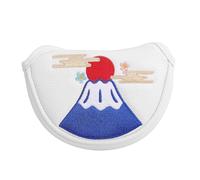 SHABIER MT. Fuji, Funda para Cabeza de Putter de mazo Medio con diseño de Japón