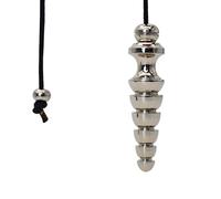 SHABRIM Péndulo equilibrado para curación espiritual, plata bien pesada y equilibrada