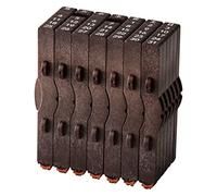 Shachihata GRJ-5ACJ - Sello de goma con números consolidados, calendario perpetuo japonés