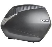 Shad D0B36100 - Set SC SH36 R/L maleta Lateral, Negro carbon