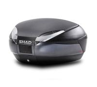 SHAD BAUL SH48 GRIS OSCURO/NEGRO Topcase, negro-gris