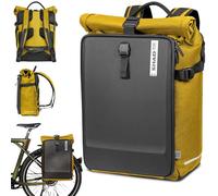 SHAD Bikes - Mochila alforja Bicicleta 22L Daily Pannier Backpack - Mochila portatil 17 Pulgadas Impermeable - Alforjas Bicicleta Trasera sostenibles - Mochila Oficina Hombre Mujer Urbana