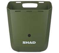 SHAD Bikes - Alforjas Bicicleta rígidas 20L Fixed Mount | Alforjas para Bicicleta Trasera fijas KLICKfix Korbfix | Alforja Bicicleta Resistente al Agua | Maleta Bicicleta Urbana de Polipropileno