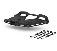 SHAD Black Aluminium Placa de montaje de la caja superior, negro para Hombres