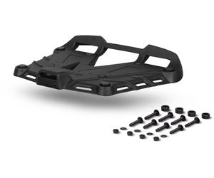 SHAD Black Aluminium Placa de montaje de la caja superior, negro para Hombres