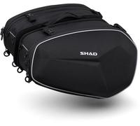 Shad E48, bolsas de sillín 46 - 58 L male Negro