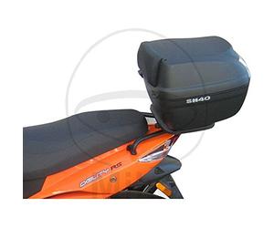 Shad K0GL51ST Soporte de Baúl para Kymco Agility 50 RS, Negro