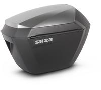 SHAD SH23 Alu Look Casos secundarios, negro-plata