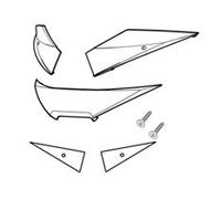 SHAD SH39 White Reflectores