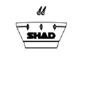 SHAD Catadrioptico Blanco Moto SH44 Blanco D1B441CAR