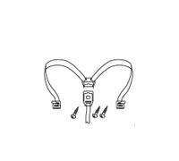 SHAD SH45 Correas de fijación