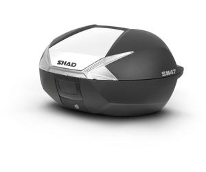SHAD SH47 Cubierta Topcase Blanco