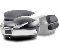 Shad SH48 Carbon & Backrest, kit top case 48 L male Negro/Titanio/Carbono