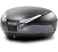 SHAD BAUL SH48 GRIS OSCURO/NEGRO Topcase, negro-gris