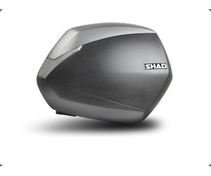 SHAD TAPA COLOR SH36 NEW TITANIUM Cubierta de la funda lateral de titanio, negro