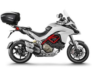 SHAD TOP MASTER DUCATI MULTISTRADA1200 Conexión en mayúsculas, negro