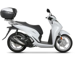 SHAD TOP MASTER HONDA SH125 Conexión en mayúsculas, negro