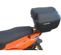 SHAD TOP MASTER KYMCO AGILITY 50 SR Conexión en mayúsculas, negro