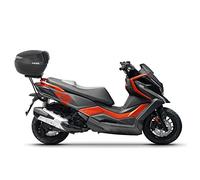 Shad Top Master KYMCO DTX 125/360, Negro