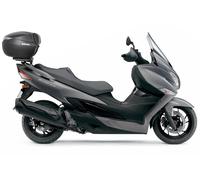 SHAD TOP MASTER SUZUKI BURGMAN 400 Conexión en mayúsculas, negro