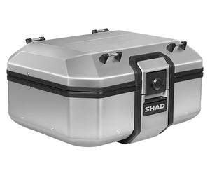 Shad Topcase Tr37 Terra Aluminio 37L ALUMINIO 37L PLATA marrón