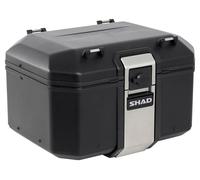 Shad Topcase Tr48 Terra 48L Alu. Plata ALUMINIO 48L NEGRO marrón