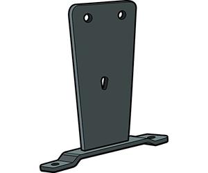 Shad W0CG62RV Fijación Respaldo de Moto, Negro, Talla 7.2