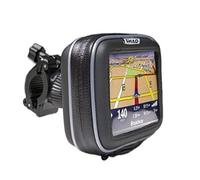 SHAD X0SG40M GPS 4,3" Mirror Bolsa Blanda para Motocicleta, Color Negro