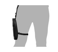 Shad X0SL04 Bolsa Riñonera de Pierna Pernera Sl04, Negro