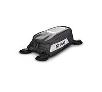 Shad Bolsa depósito X0SL12M para motocicleta Imanes 4 litros Negro