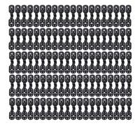 Shade Clips, Awning Grips, 4.13x0.98 Inches, Portable Compact Reusable Windproof Clamp, Sunshade Net Fastener for Garden, Greenhouse, Anti Bird and Netting Use, Black