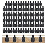 Shade Net Locking Clips - 100pcs Heavy-Duty Detachable Clips | Windproof Reinforced Shade Net Fixing | Reusable For Nets, Bird Nets, Garden, Greenhouses, Anti-Slip Fasteners