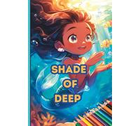 Shade of Deep: Black Mermaid Colouring Book