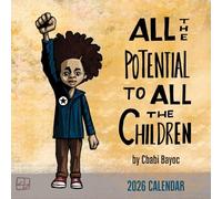 Shades of Color All the Potential to All the Children 2026 Wall Calendar