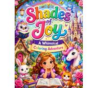 Shades of Joy A Whimsical Coloring Adventure: A Magical Coloring Journey Filled with Cute Fantasy Friends Cozy Castles Enchanted Gardens and Relaxing Whimsical Scenes