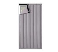 SHADLNCF Manta insonorizada para puerta Cortina de puerta con aislamiento térmico de espesamiento de invierno, algodón doméstico de servicio pesado PU Hoja insonorizada, puerta de estar a prueba de vi