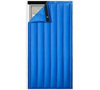 SHADLNCF Manta insonorizada para puerta Cortina de puerta con aislamiento térmico de espesamiento de invierno, algodón doméstico de servicio pesado PU Hoja insonorizada, puerta de estar a prueba de vi