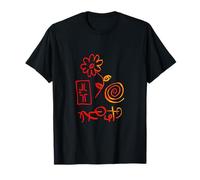 Shadow Awakening Surrealista Hand Drawn Symbols T Shirt Camiseta