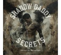 Shadow Daddy Secrets: Keep out if you value your hands. Dot grid & lined large, square daily journal with dark romantasy embellishments.