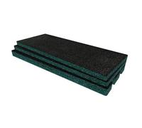 Shadow Foam Paquete de insertos hecho para Peli 1700 Gen 2 - Insertos de espuma para cortar y despegar para fundas Peli | Almacenamiento de cámara, organización de fotografía, color verde azulado