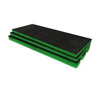 Shadow Foam Paquete de insertos hecho para Peli 1700 Gen 2 - Insertos de espuma para cortar y despegar para fundas Peli | Almacenamiento de cámara, organización de fotografía, color verde