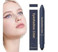 Shadow Liner 2 in 1 Eyeliner Eyeshadow Smudge-proof & Waterproof, Nelaborate Eye Shadow, Eyeliner for Mature Women Gel (Navy)