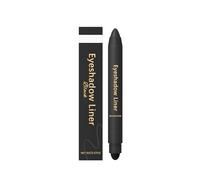 Shadow Liner 2in 1 Eyeliner Eyeshadow, 2 en 1 Eye Makeup Eyeliner Eyeshadow impermeable, Inelaborado Eyeshadows, Aplicación suave (Black)