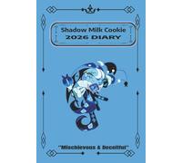 Shadow Milk Cookie Diary Blue: 2026 Daily Planner for Goals, Appointments, Habits & Reflection | 200 Pages | 6 x 9 | Hardcover