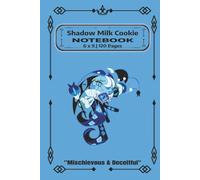 Shadow Milk Cookie Notebook Blue: A Cute Composition Notebook for Writing, Notes, Journaling & Schoolwork | 120 College-Ruled Pages | 6" x 9" | Hardcover