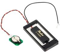Shadow - Pastilla humbucker para guitarras de techo arqueado, color negro