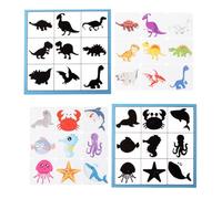 Shadow Puzzle, Matching Toy, Wooden Shape Pairing, Early Learning Game